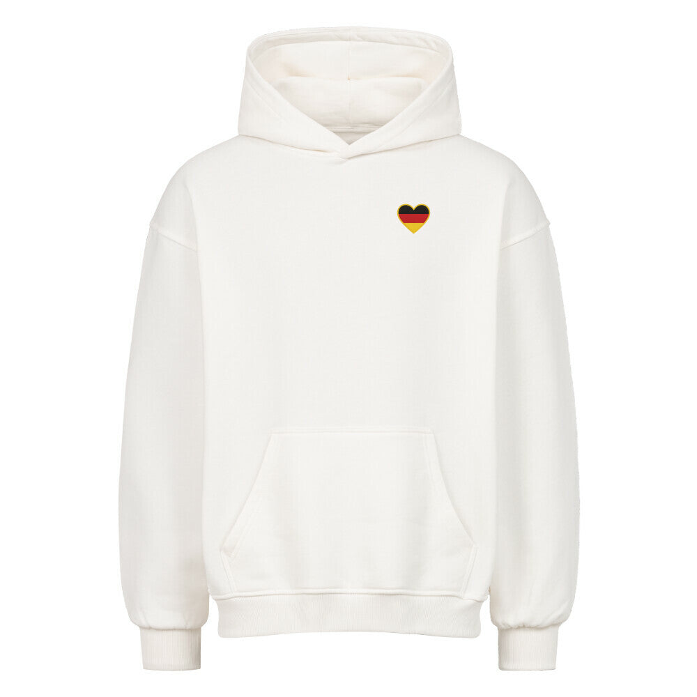 Pelagia Heimatliebe Oversized Hoodie aus weichem Stoff, bequemer Hoodie mit Heimatliebe-Print, ideal für lässigen Komfort.