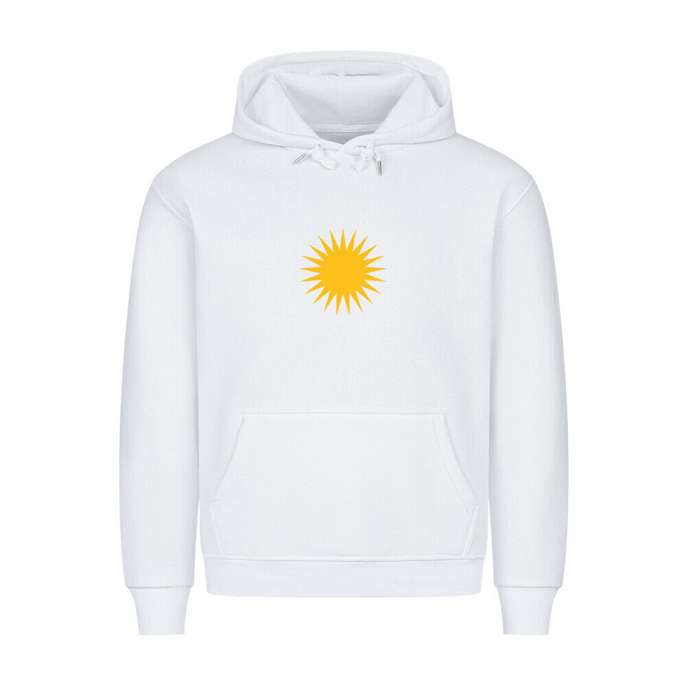 Pelagia Kurdistan Hoodie aus weichem Stoff, mit Kapuze und Print, bequem und stylish für Alltag und Freizeit.