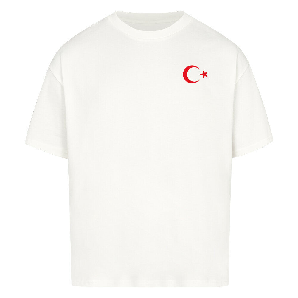 Großes türkises T-Shirt von Pelasgia, Oversized Shirt, weiche Baumwolle, lässiger Schnitt, modisch und bequem.