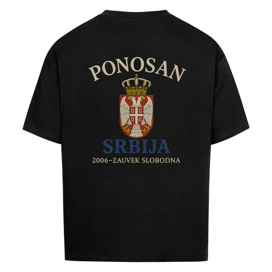 Weißes Oversized-T-Shirt von MarketPrint mit Herz-Srben-Motiv, bequemes T-Shirt im Casual-Stil, perfekt für Alltag und Freizeit.