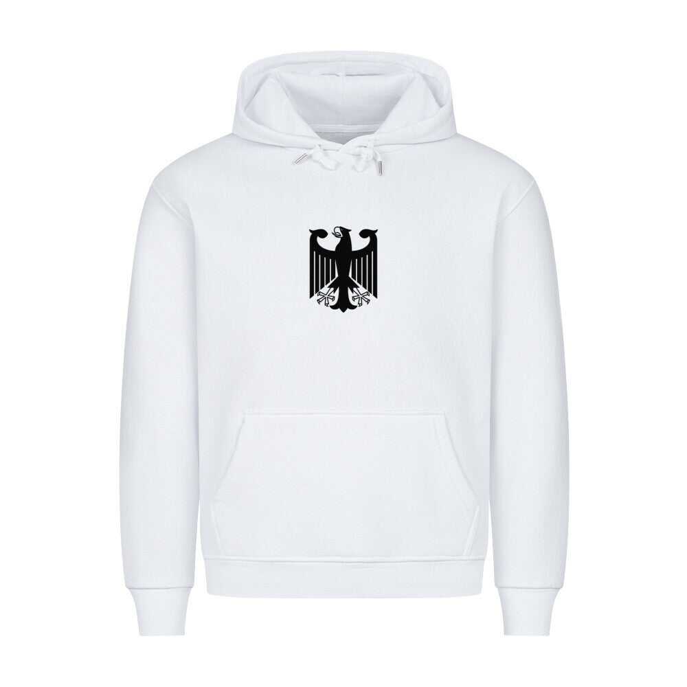 Hoodie mit Deutschland-Print von MarketPrint, weicher Stoff, mit Kapuze und Kängurutasche, bequemes Freizeitkleidungsstück.