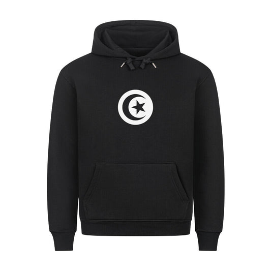Bequemer MarketPrint Hoodie mit Tunesien-Design, weiches Material und entspannter Passform, ideal für kalte Tage.