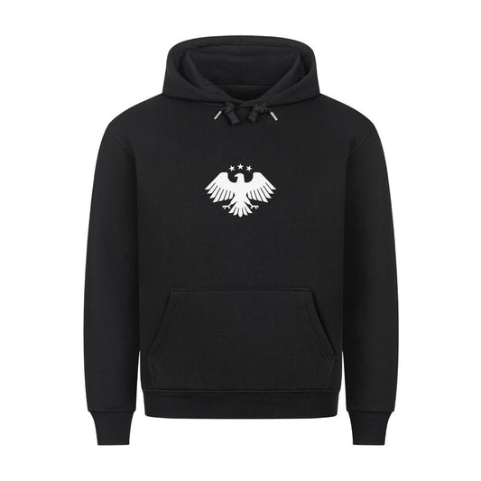 Grauer Hoodie von Pelasgia mit Syrien-Motiv, weiche Baumwolle, bequemer Schnitt, ideal für lässige Alltagskleidung