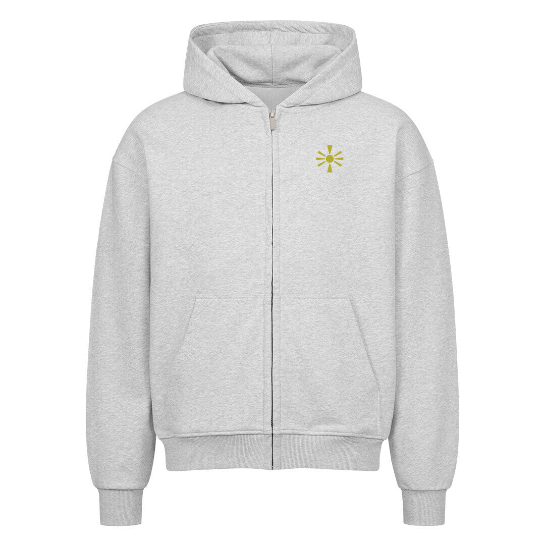 Pelagia Zip-Hoodie aus Mazedonien, bequemer Hoodie mit Reißverschluss und Kapuze, in natürlicher Passform und stylischem Design.